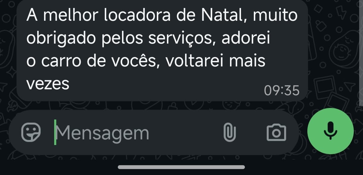 Avaliação de cliente no Google